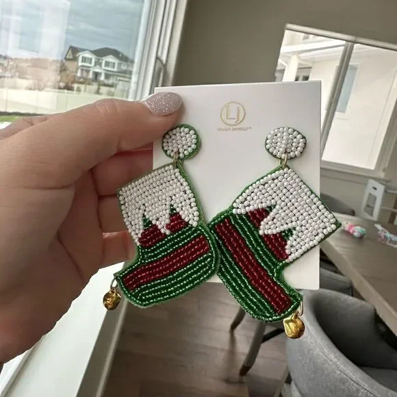 New Laura Janelle Christmas earrings - Picture 2 of 3